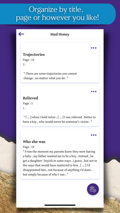 Book Quotes App Screenshot