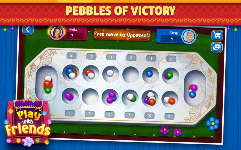 Mancala Online iPhone screenshot