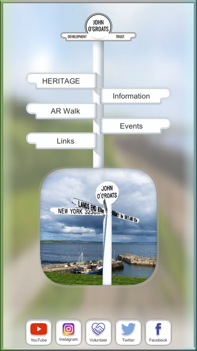 John O’Groats Visitor App Screenshot