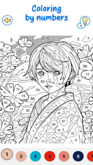Happy Canvas: Color by Number screenshot 2