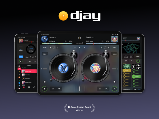 djay - DJ アプリ& ミキサーのおすすめ画像1
