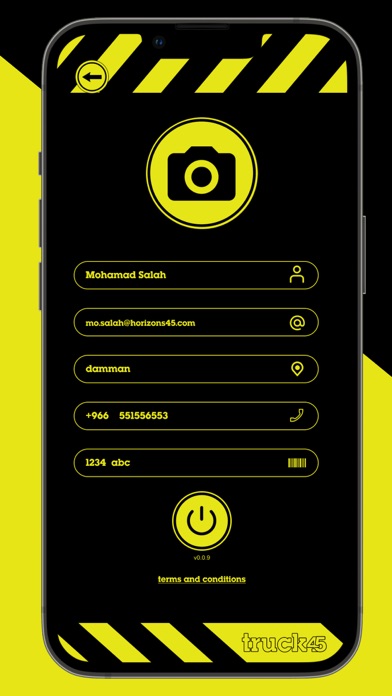 Screenshot 2 of truck45 driver App