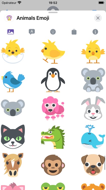 Animals Emoji • Stickers screenshot-4