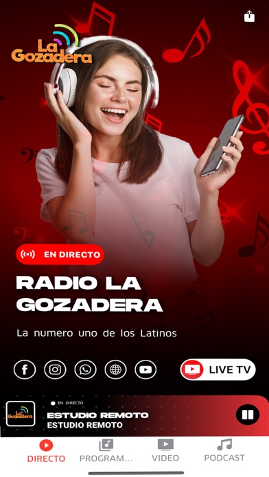 Radio La Gozadera Screenshot