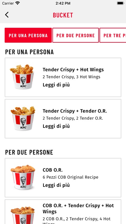 KFC Italia screenshot-6