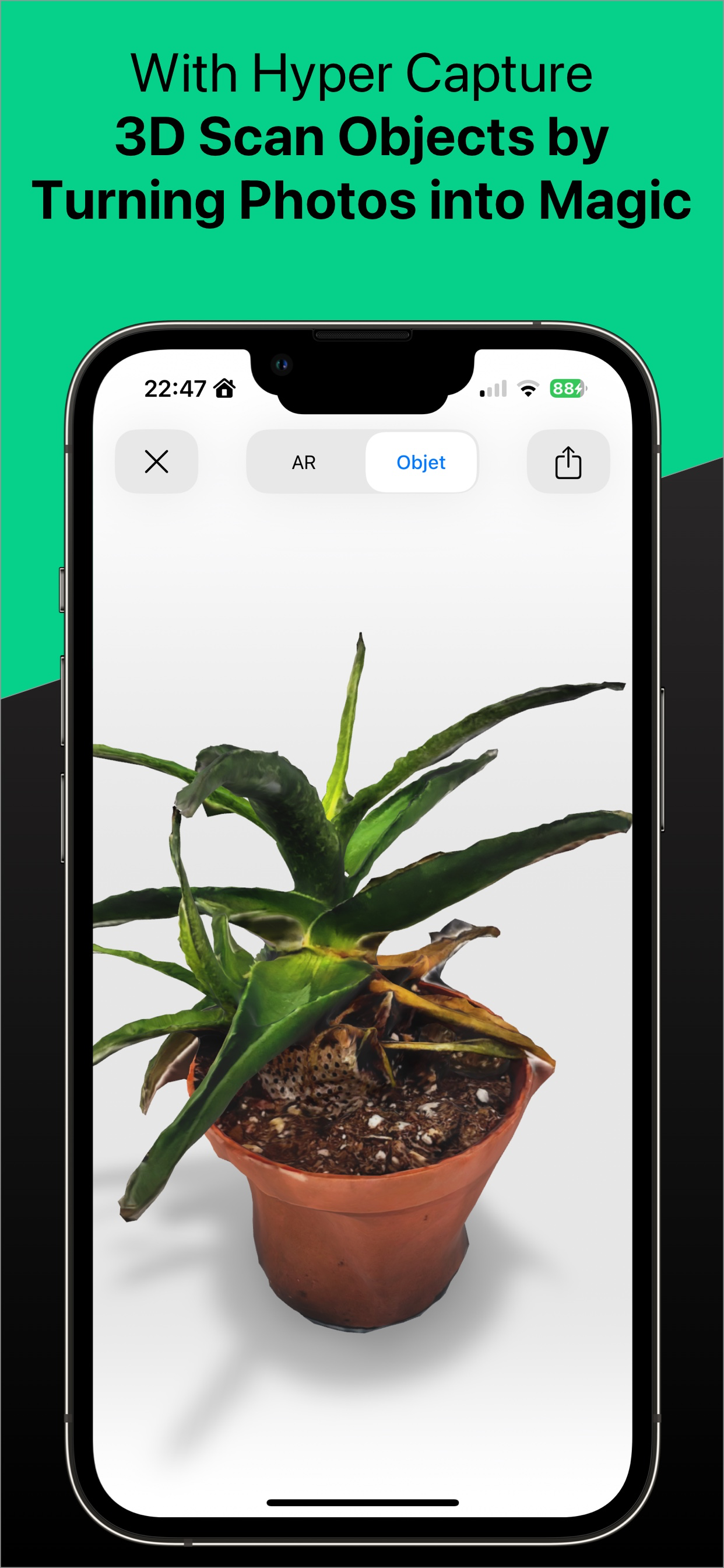 Hyper Capture:  3D Object Scan