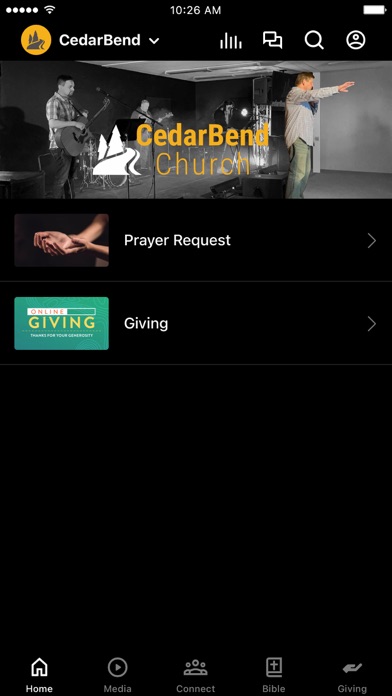 CedarBend Church Screenshot