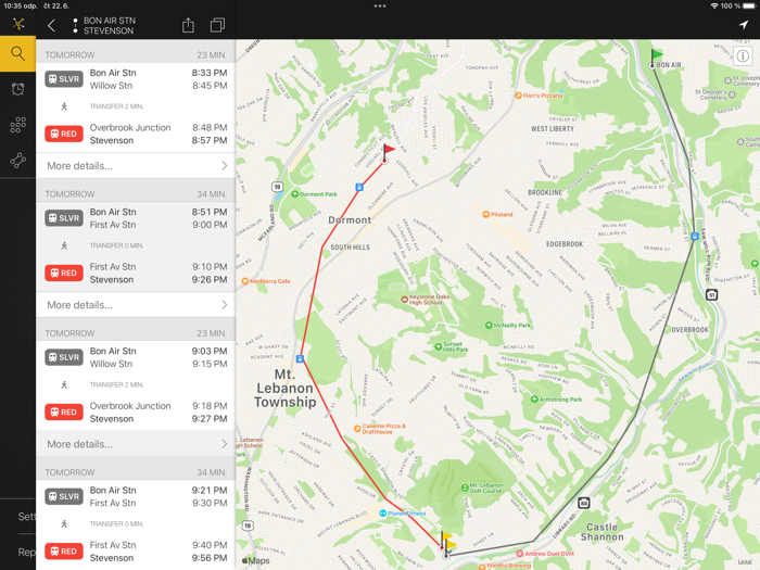 ezRide Pittsburgh PRT