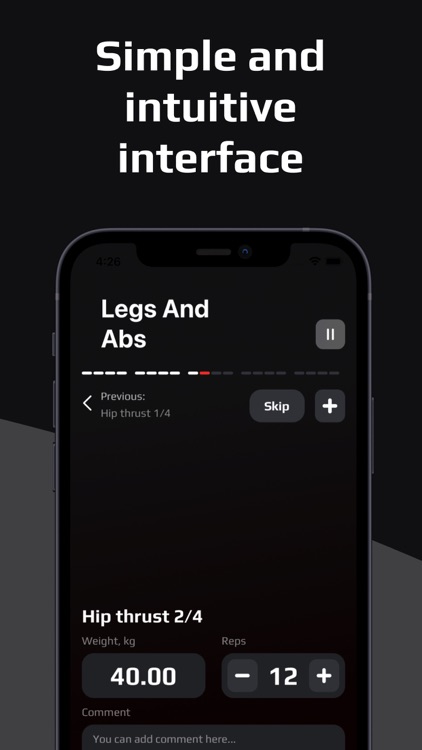 Workout Planner & Log - BCAA screenshot-4