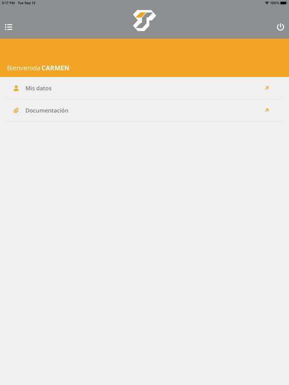 App screenshot