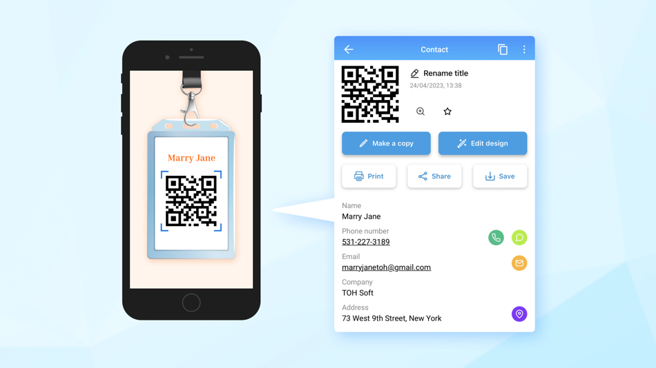 #3. Barcode Scanner - QR Reader * (iOS) Podle: TOH CO.,LTD