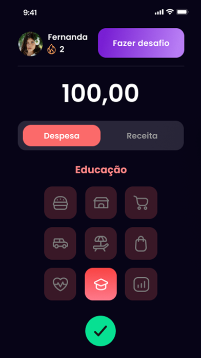SAL Finanças Screenshot