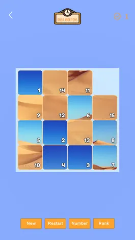 Game screenshot Number Slide Puzzle-Brain Test mod apk