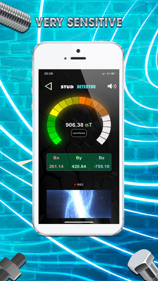 #2. Stud Magnetic Detector PRO (iOS) 由: Jorge Gregorio Martin Bello