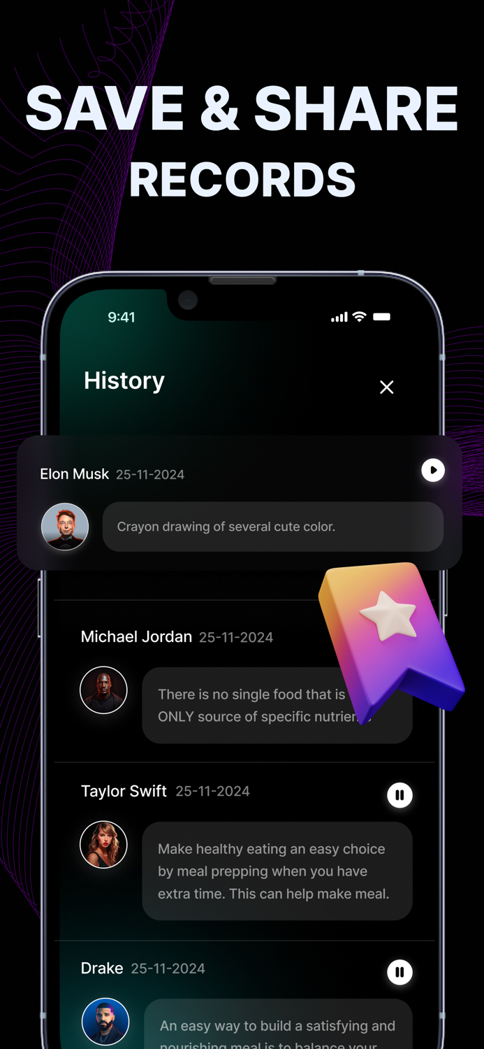 AI Generator - Voice Changer