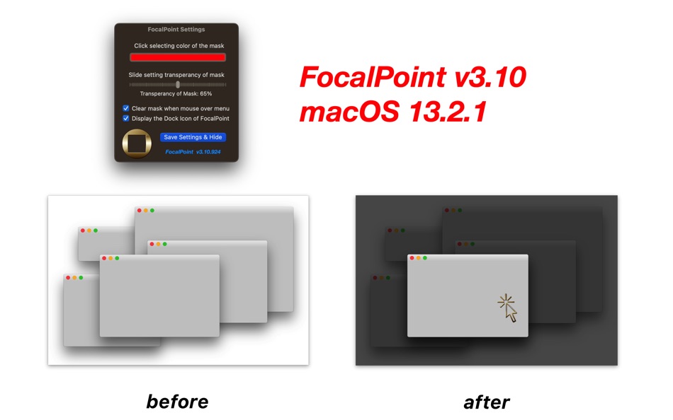 #1. FocalPoint (macOS) 由: Jiulong Zhao