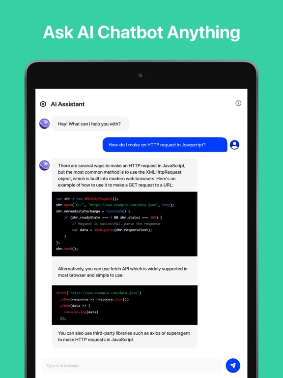 Screenshot #4 pour AI Writing App