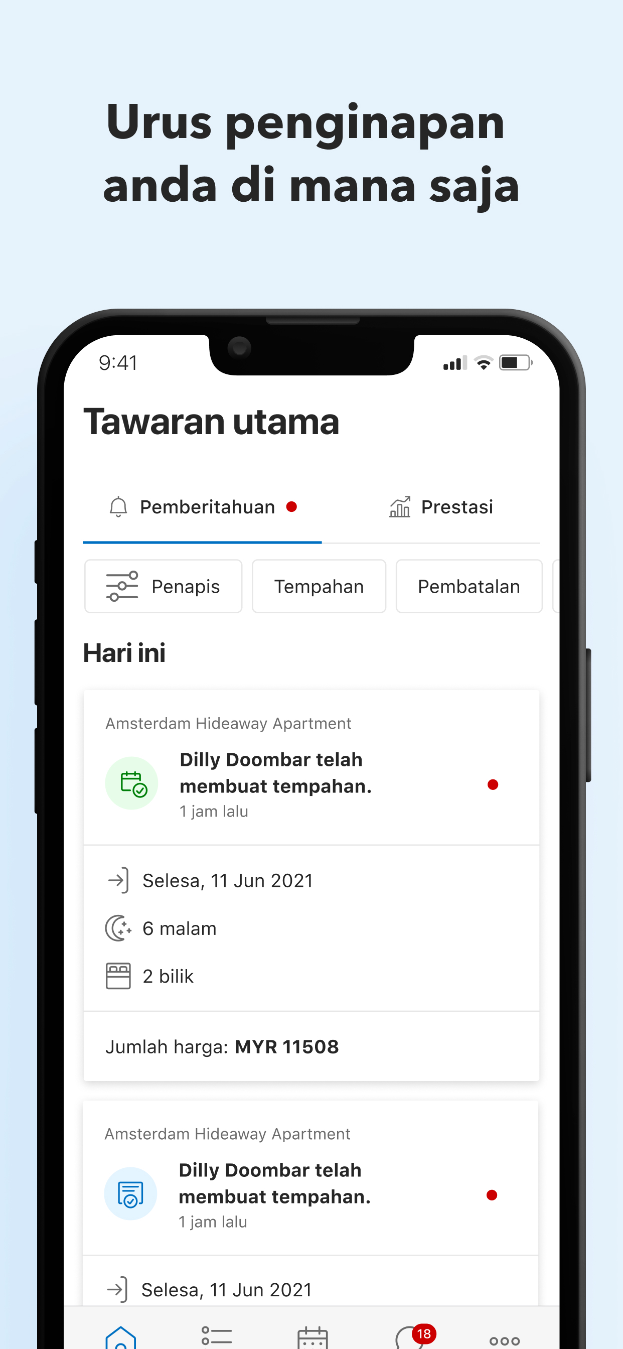 Pulse untuk Booking.com