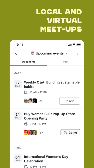 Buy Women Built Community Screenshot