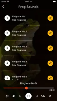 frog sounds ringtones iphone screenshot 3