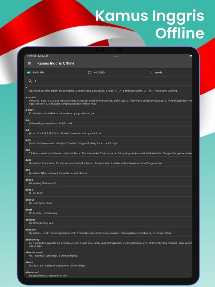 Kamus Inggris Offline