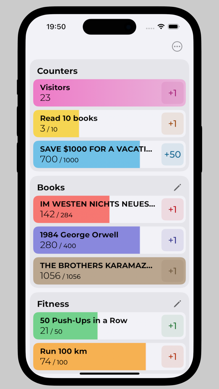 Counter - Progress Tracker