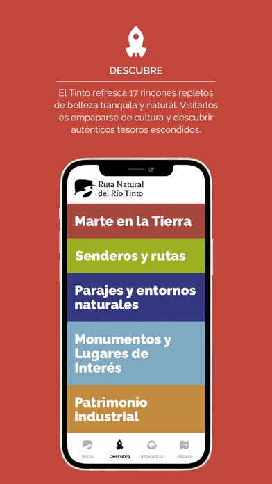 Ruta Natural del Río Tinto Screenshot