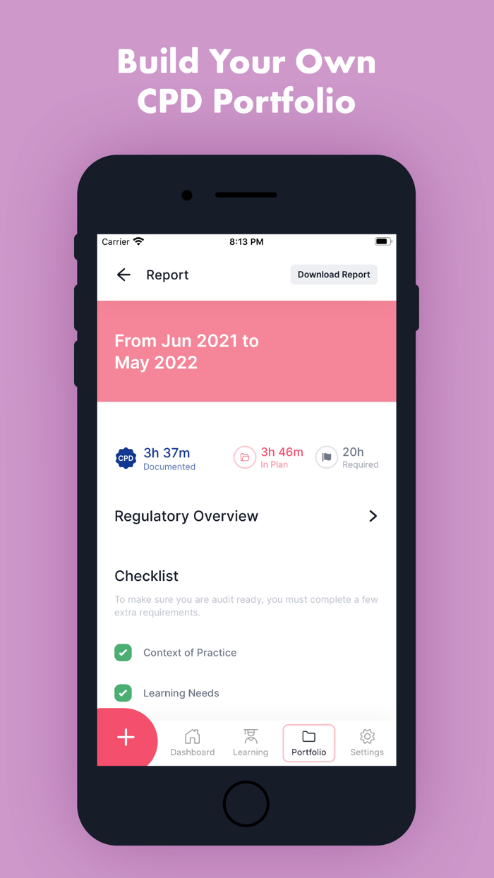 Ausmed - CE Portfolio App
