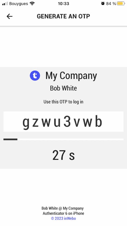 TrustBuilder Authenticator