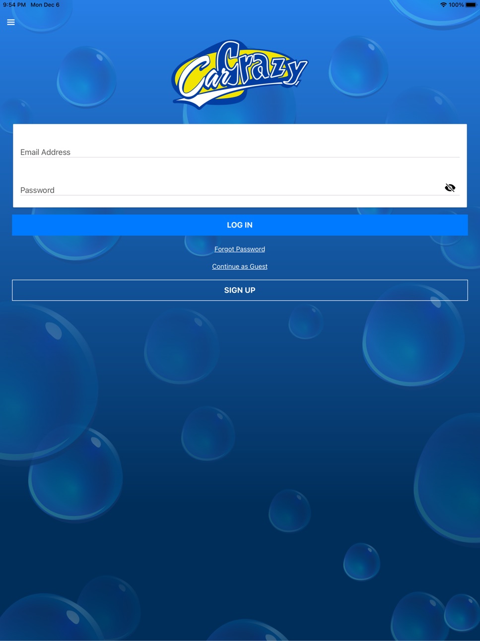 iPad screenshot