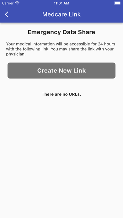 Medcare Link Screenshot