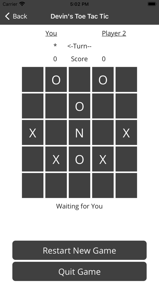 #3. Toe Tac Tic Game (iOS) 由: Pedro Ramirez