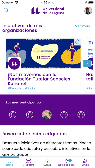 ULL Social Screenshot