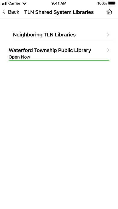 Waterford Township Library MI Screenshot
