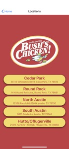 Bush's Chicken ATX screenshot #2 for iPhone