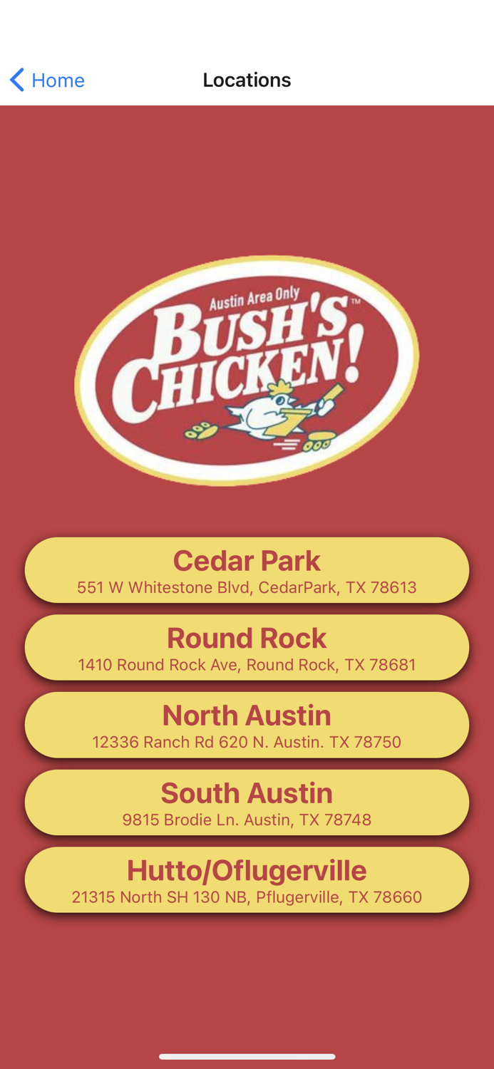 Bushs Chicken ATX