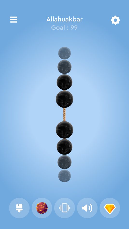 #6. Tasbih Counter: Dhikr App 3D (iOS) By: Mehmet rasit Arisu