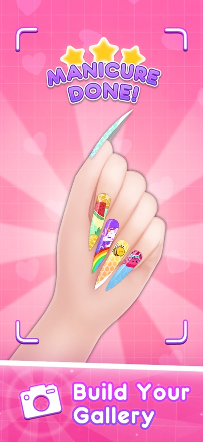 Girls Nail Salon - Nail Games