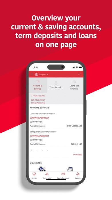 EMBank Mobile Screenshot