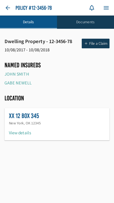 East Tennessee Mutual Ins Screenshot