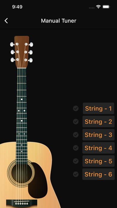 Basic Guitar Chords Screenshot