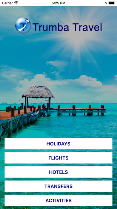 Trumba Travel Screenshot