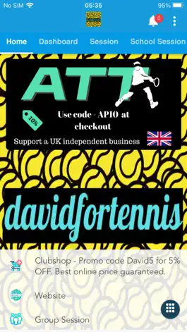 Game screenshot David for Tennis hack