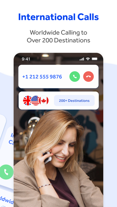 WePhone: 2nd Phone &WiFi Calls Screenshot