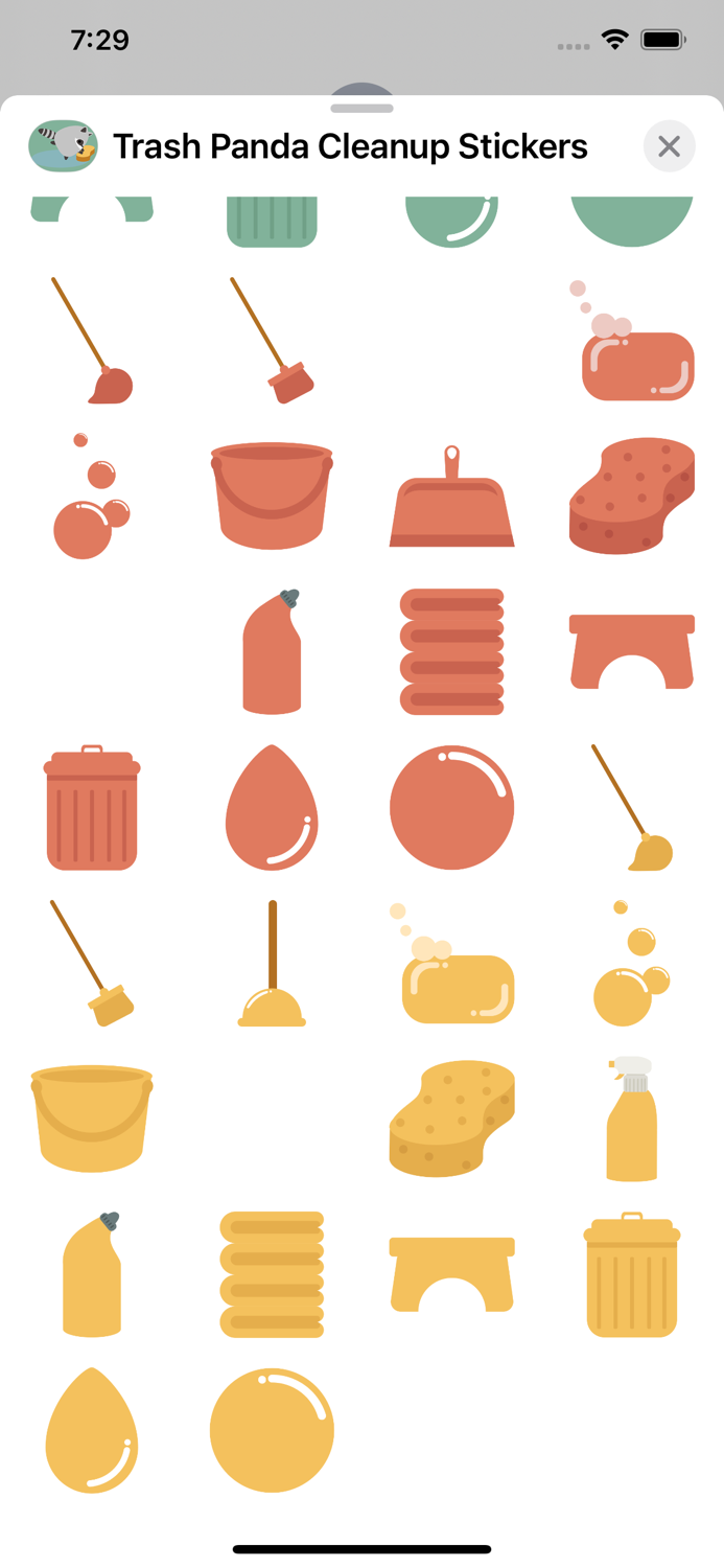 Trash Panda Cleanup Stickers