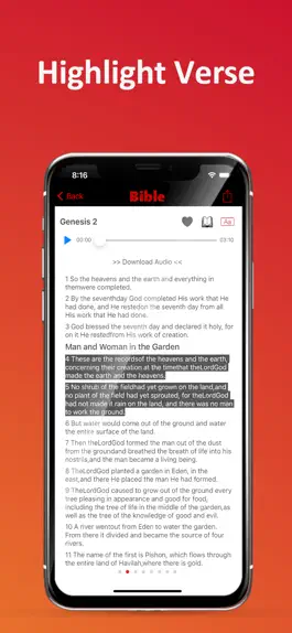 Game screenshot Holman Christian Bible Audio hack