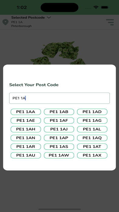 MyBinApp Screenshot