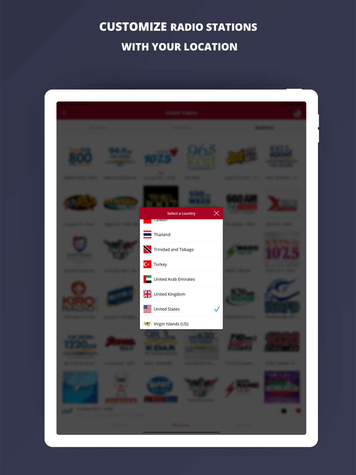 Radio Tuner - Radio App