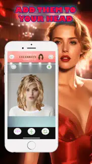 try on celebrity hairstyles iphone screenshot 3