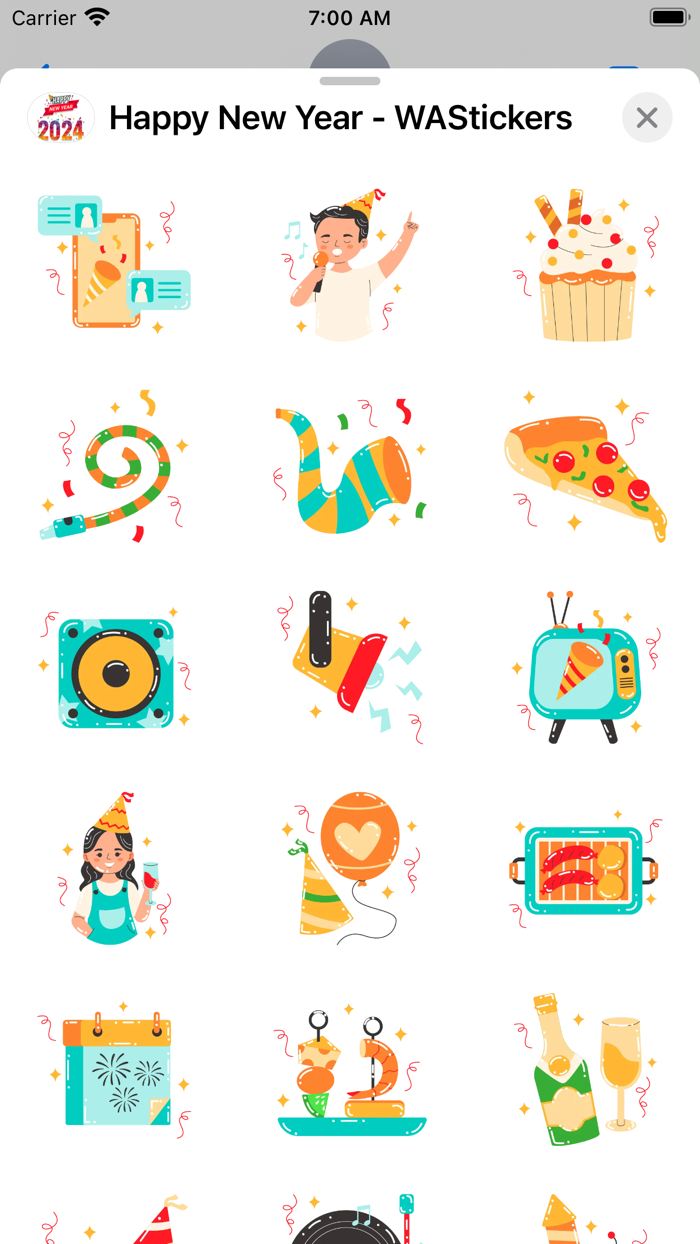 Happy New Year - WAStickers